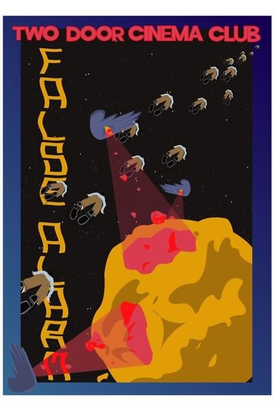 Universal Afiș Two Door Cinema Club - Artă Fan Art, Afiș din Lemn Decorativ