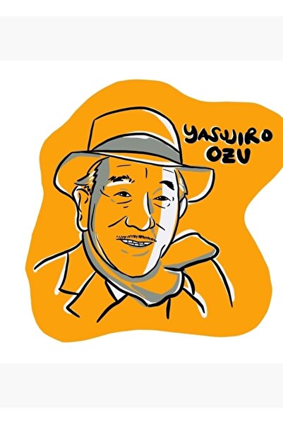 Universal Poster decorativ din lemn Yasujiro Ozu
