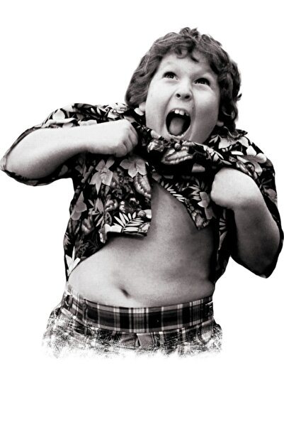 Universal Poster decorativ din lemn Goonies Chunk Tablo