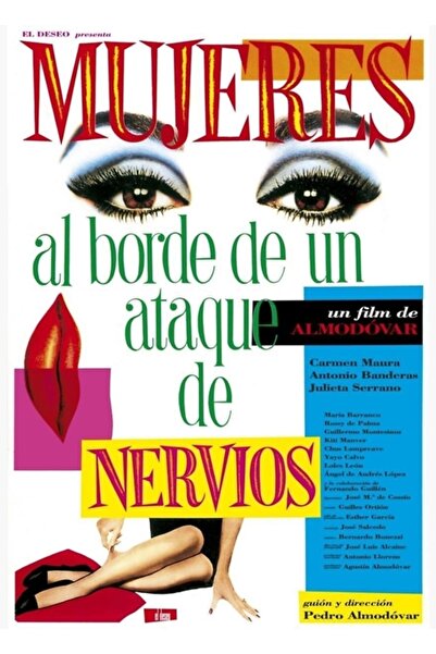 Universal Femei la limita unei atacuri nervoase Tablo Poster decorativ din lemn