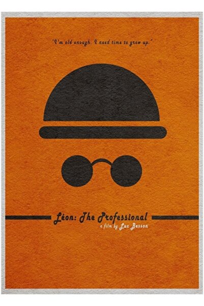 Universal Poster decorativ din lemn cu tabloul Leon The Professional