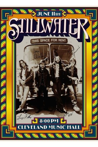 Universal Poster decorativ din lemn Stillwater Almost Famous Tablo