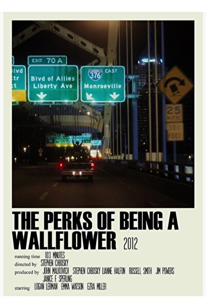 Universal Avantajele de a fi un Wallflower Alternativ (1) Poster decorativ di...