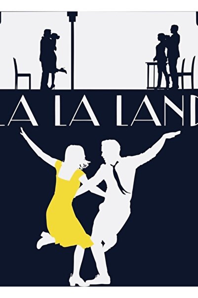 Universal Poster decorativ din lemn La La Land