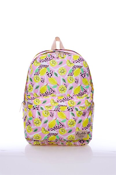 KAUKKO Nature Sırt Çantası (lemon) K1165