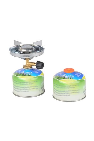 NURGAZ Ng 075 Troya Kamp Ocak 1 Adet Yedek Gaz Kartuşlu Ile (set01)