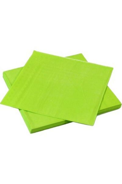 Partimarka Green Color Birthday Napkins