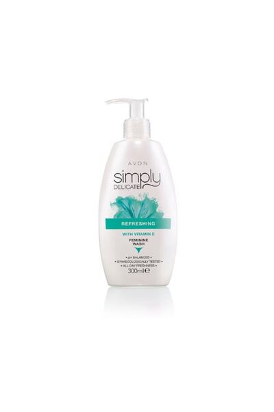 AVON Simply Delicate Refreshing Hijyenik Bölge Temizleyici E Vitaminli 300 ml