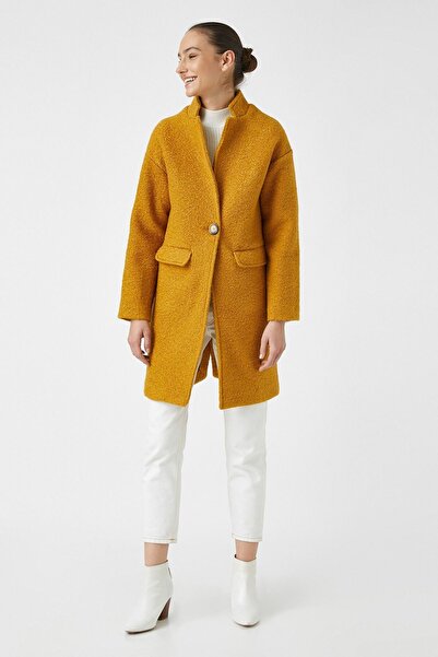 Koton Жіноче пальто гірчичне
