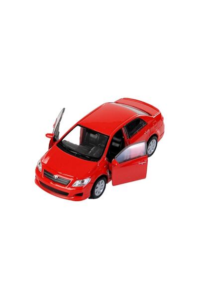 WELLY Metal Çekbırak 2009 Toyota Coralla Araba Kırmızı