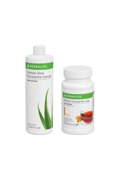 Herbalife Bölgesel Başlangıç Seti-4 50gr Şeftali Çay Aloe Konsantre İçecek