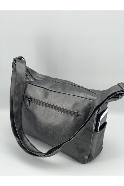MEGA ÇANTA Women's Gray Messenger Bag
