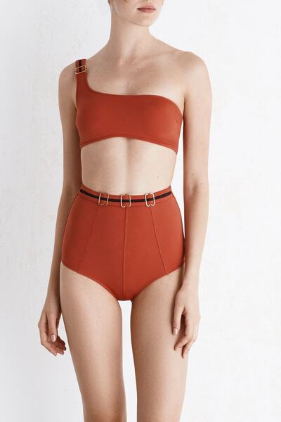 Sand & Blue Kadın Ally Mercan Rengi Bikini Takımı WSALL9