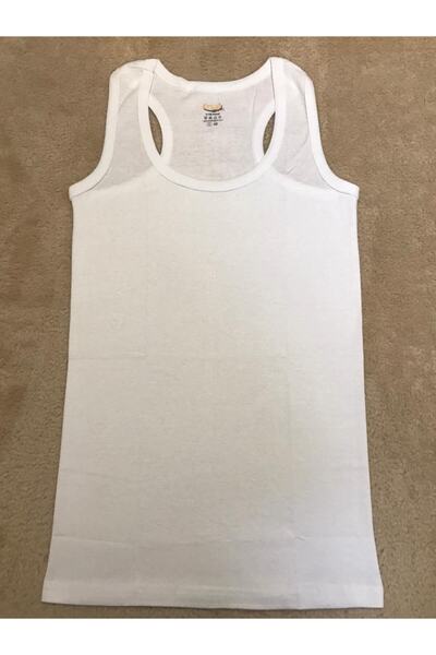 ERŞAH Erkek Ribana Sporcu Beyaz Atlet