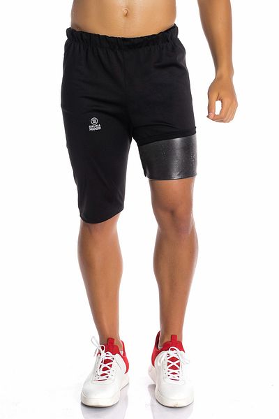 SAUNA MOOD Unisex Μαύρο Θερμικό Σορτς