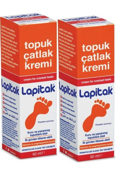 Lapitak Topuk Çatlak Kremi 60 Ml - 2 Adet