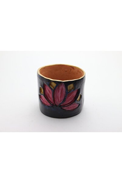 vivus in El Yapımı Lotus Seramik Saksı Özel Üretim