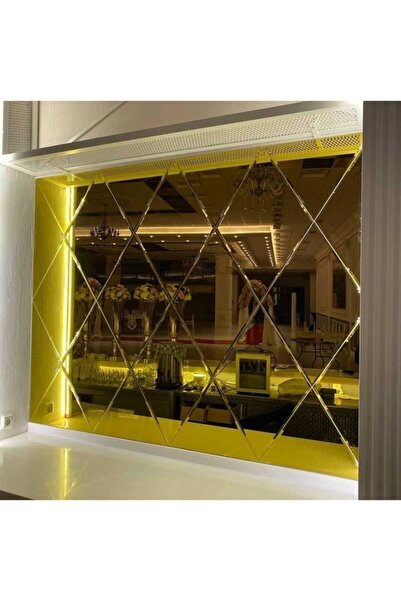 Toprak dekor Gold Ayna-baklava Ayna