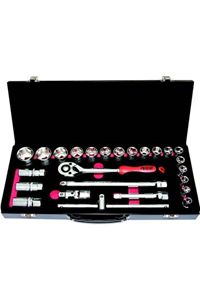 Rico Rıco 25 Parça Lokma Seti Vidalı Tip 6 Köşe (çanta Hediyeli Cırcır, Buji,...