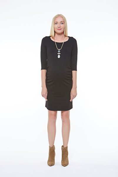 Motherway Rochie neagră de maternitate