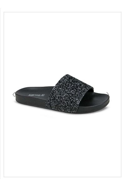 Ceyo Women's Black Slippers 9959-Z2