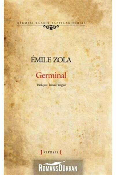 Kırmızı Yayınları Germinal (Ciltli)