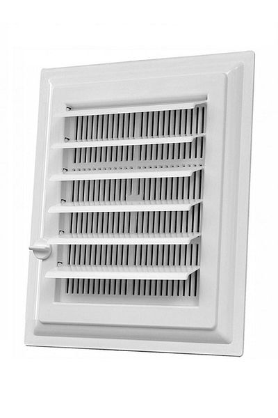 ERFUR Bathroom Ventilation Vent 60X60 Plastic