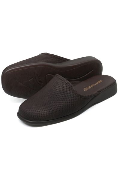 Ceyo Men's Brown Winter Slippers Renon-4