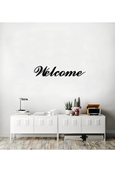 Welcome Metal Tablo 10x50