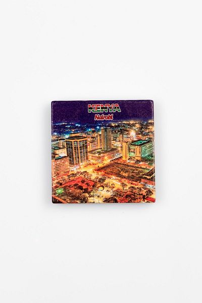 Dünyadan Hediyeler Kenya Themed Stone Coasters