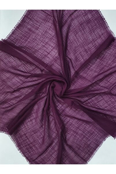 BENLİ Koton Pamuklu Flamlı Eşarp 100x100 cm