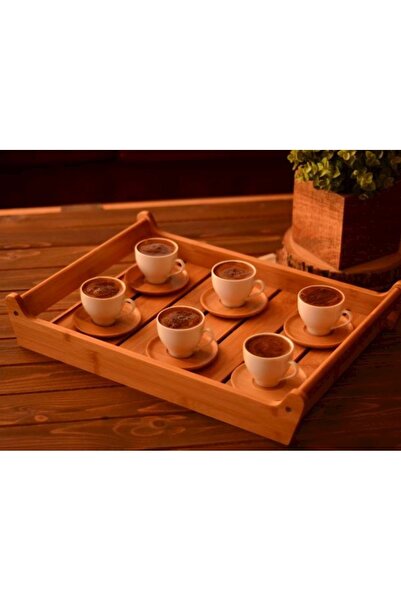 Bambum Fhuye - 6 Kişilik Kahve Fincan Takımı