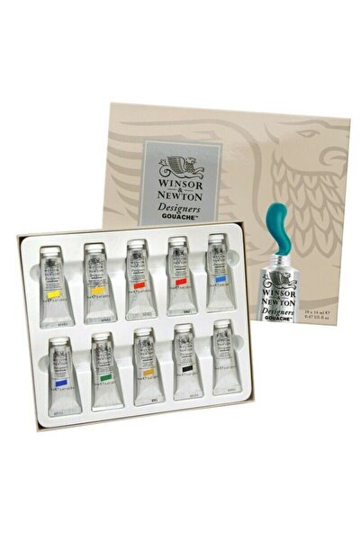 Winsor Newton Designers Guaj Boya Tanışma Seti : 10 X 14 ml