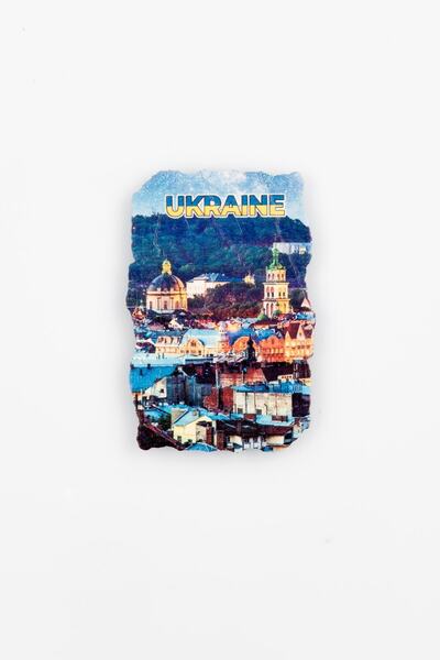 Dünyadan Hediyeler Ukrayna Kiev Fresco Magnet