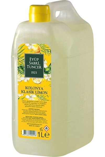 Eyüp Sabri Tuncer Klasik Limon Kolonyası Yedek Şişe 1 Litre