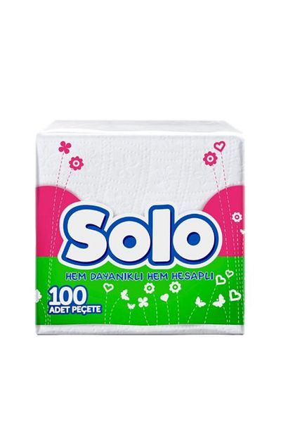 Solo 100 Super Napkins - 24 Packs