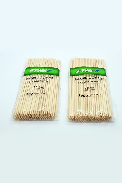 Ethex 15 Cm Bambu Çöp Şiş Kürdan
