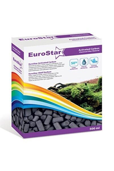 EuroStar Active Carbon 500 Ml Filtre Malzemesi