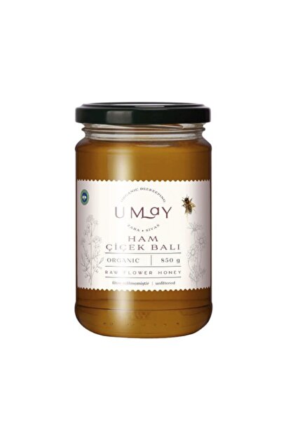 Umay Organik Ham Çiçek Balı 850 Gr