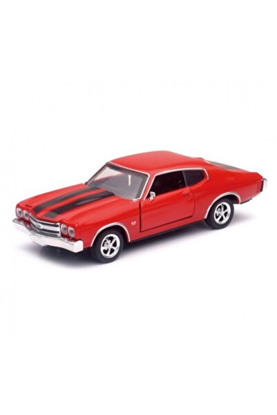 Sunman 1:32 (14 Cm) Muscle Model Araba - Chevy Chevelle Ss 1970