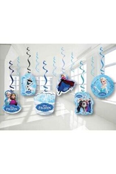 Genel Markalar Elsa Frozen Temalı 6 Lı Sarkıt Tavan Süsü