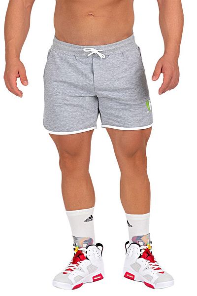 Be Green Men's Gray Sports Shorts