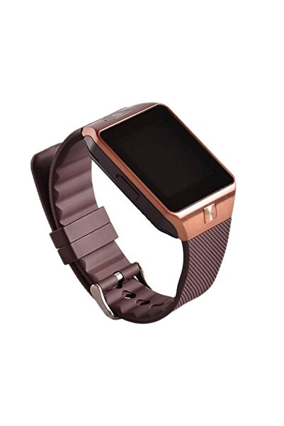 walberg Unisex Altın Sim Kartlı Smart Watch Bluetooth Akıllı Saat