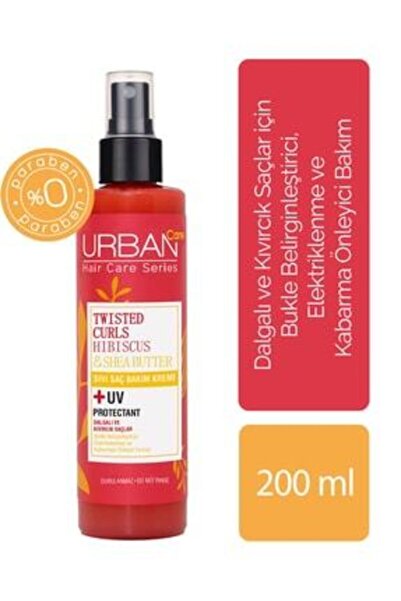 Urban Care Sıvı Saç Bakım Kremi Ve Shea Yağı Içeren Bukle Belirginleştirici 2...