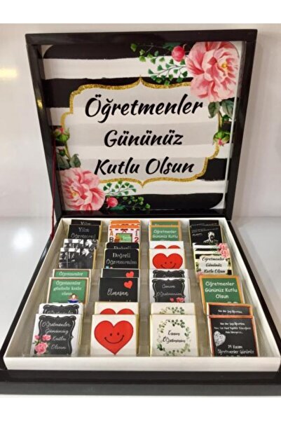 Melodi Çikolata Öğretmenler Günü Çikolatası 32 Adet