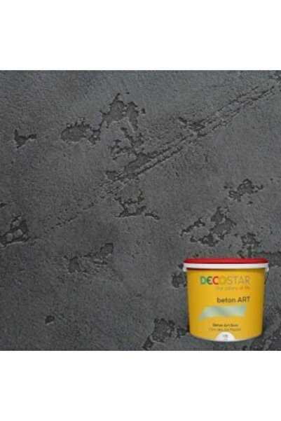BARS Decostar Beton Art Sıva 15 Lt. (KOYU GRİ)