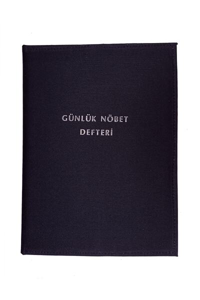 Yeni Merhaba Yayıncılık Nöbetçi Öğretmen Günlük Nöbet Defteri Bez Ciltli 100 Yaprak 25x35 Cm