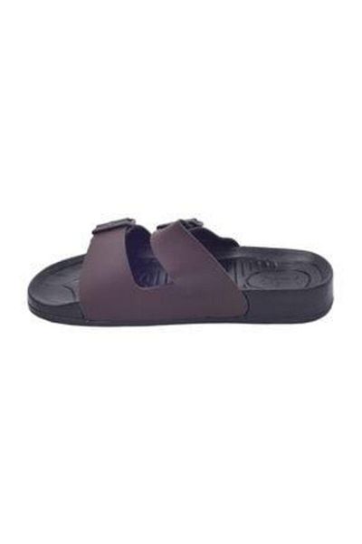 Ceyo Bermuda-m2 Merdane Brown Daily Men's Anatomical Slippers