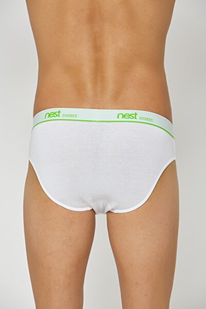 NEST Undies Men's White Seamless Slips 3 Pack