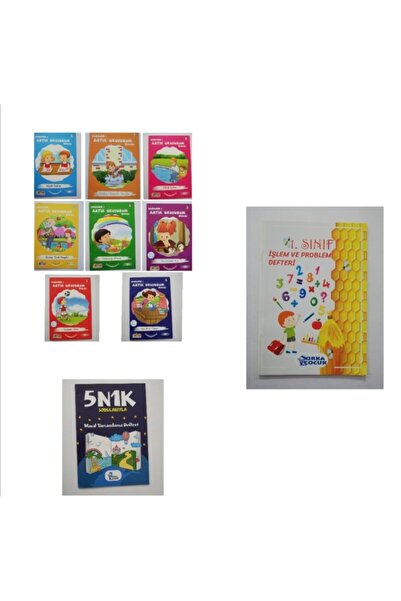 Key Kaliteli Eğitim Yayınları Key 1.sınıf Yaşasın Artık Okuyorum,işlem Defteri,5n1k Masal Tamamlama